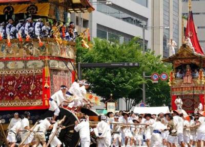 معروف ترین فستیوال کیوتو در ماه ژوئیه ، گیون ماتسوری (Gion Matsuri) معروف ترین فستیوال کیوتو در ماه ژوئیه ، گیون ماتسوری (Gion Matsuri)